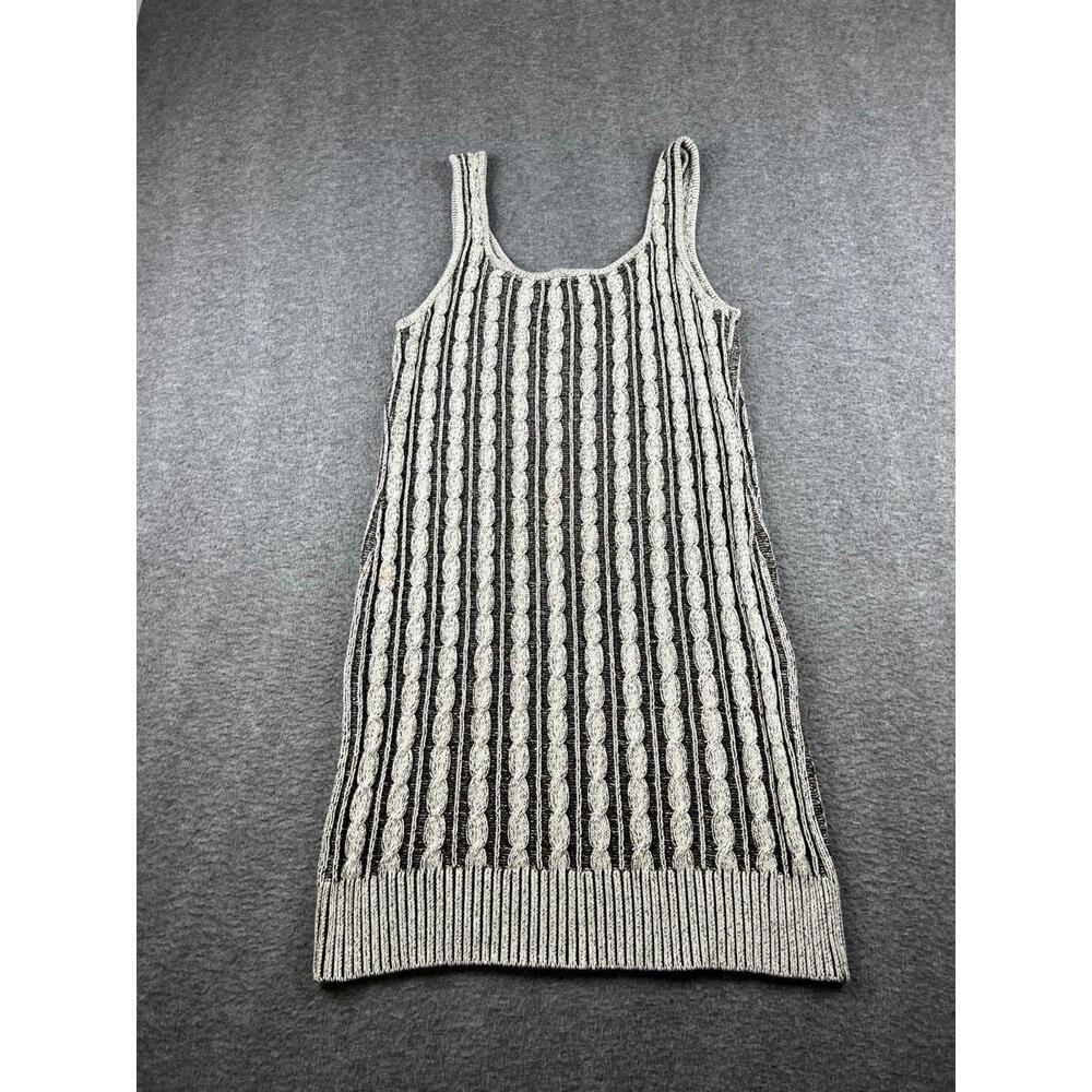 Forever‎ 21 Women's Sleeveless Cable Knit Sweater Dress Size Medium - Picture 2 of 6